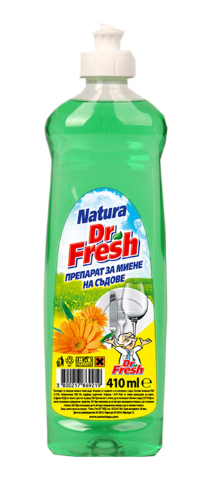 Dishwashing liquid 410 ml - Natura x 20